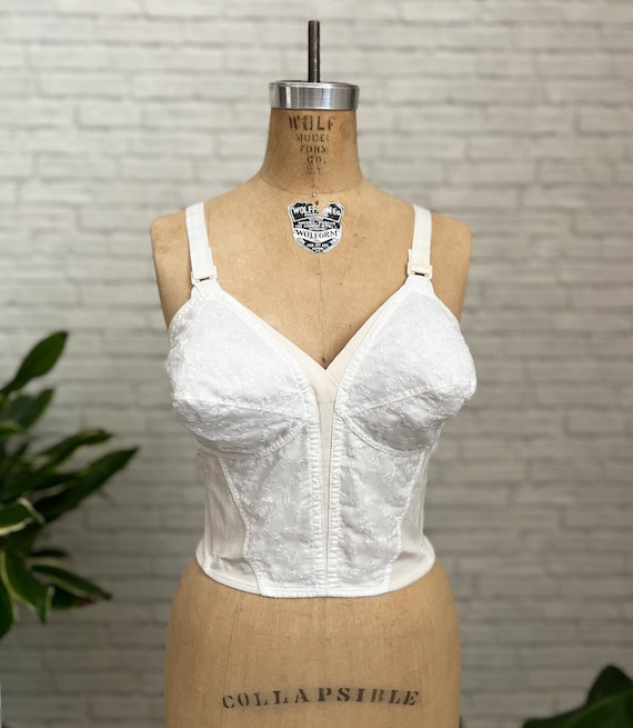 ブラジャー [Rest & Recreation] RR COTTON BRA - WHITE Z-B2-1/2 