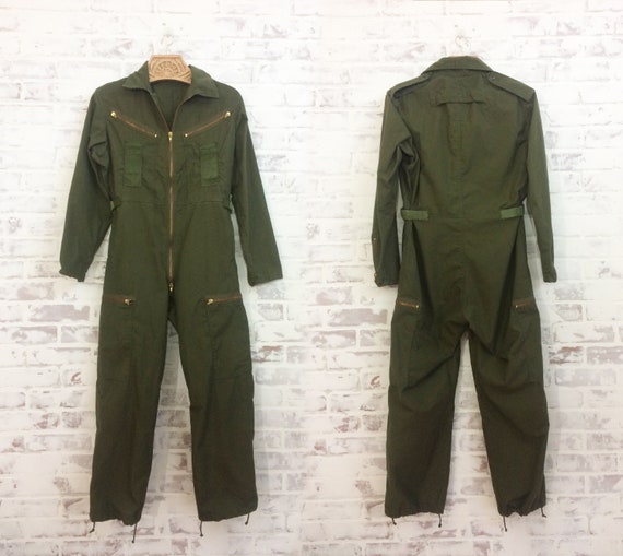 1970's Military Deadstock Jumpsuit || Size Small Ladies 1970's Military Deadstock Jumpsuit || Size Small Ladies