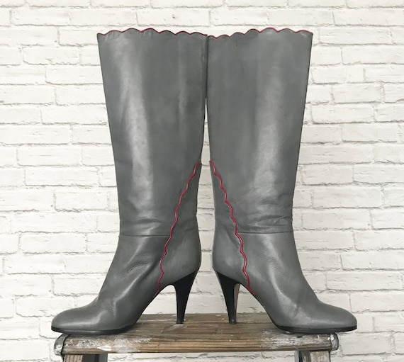 Grey boots hotsell size 4