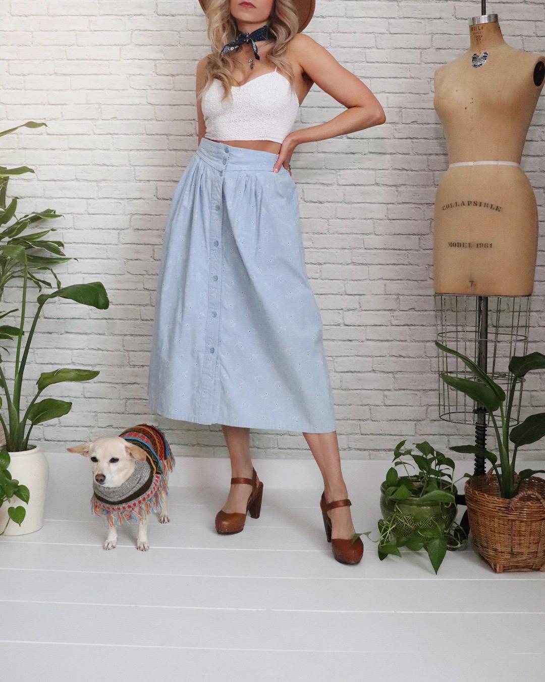 【COLOR iN ID】Hagen shirring midi skirt Hashtag Ribbed Mineral Dyed Midi Skirt - Skirts