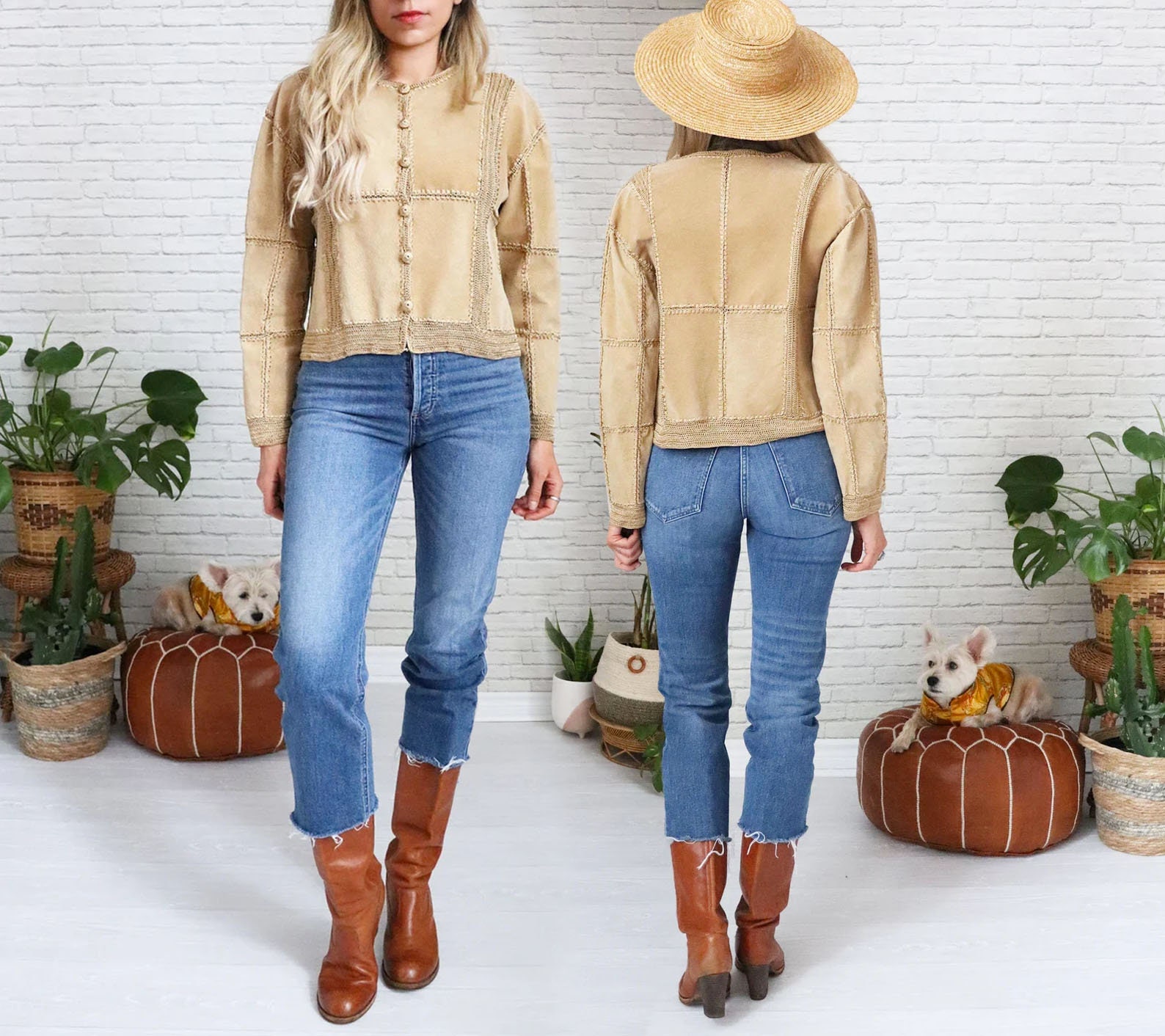 【INCHANT ME】Bohem Suede Short Jacket INCHANT ME】Bohem Suede Short Jacket (INCHANT ME/ジャケット