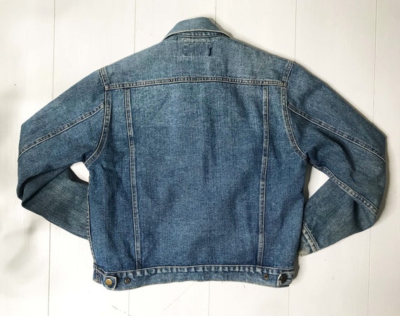 【AAKE】DOUBLE SNAP DENIM Y2K Akademiks Denim Jacket XLarge | Double Double Vintage