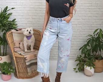 1970's CALVIN KLEIN Jeans || 30 X 32 Ladies || Medium Wash