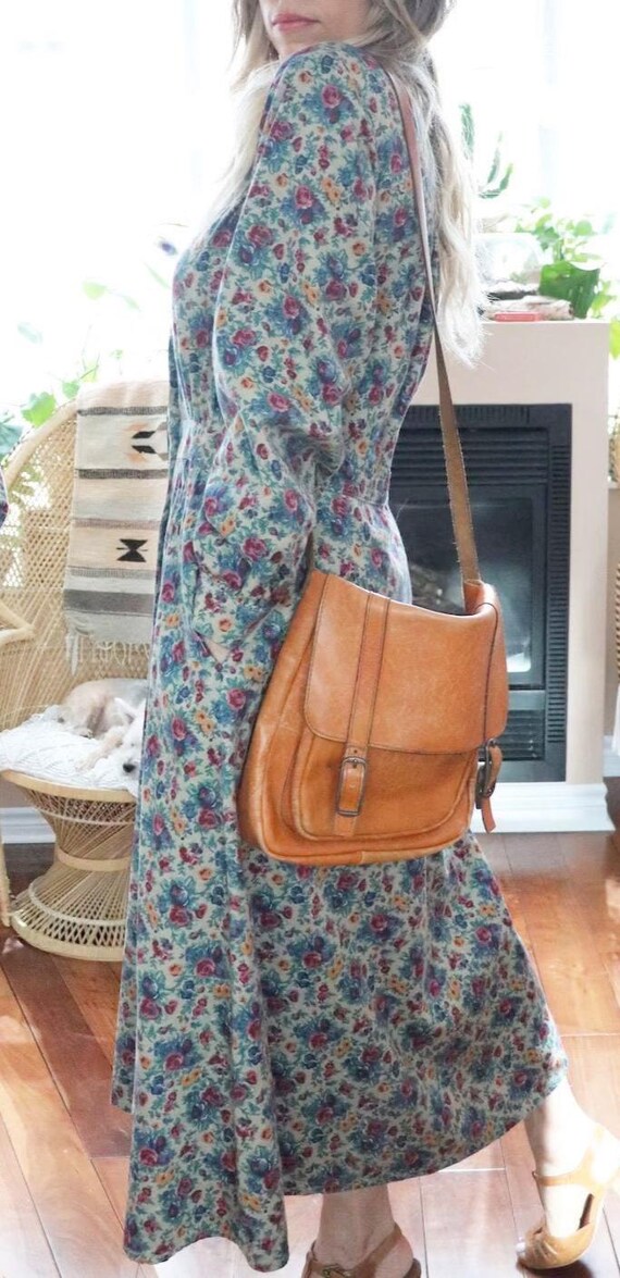 80s Floral Shirtdress | Medium Size | Vintage Lands' End Beige Midi Boho Day Dress - Etsy 80s Floral Shirtdress | Medium Size | Vintage Lands' End Beige Midi Boho Day Dress - Etsy