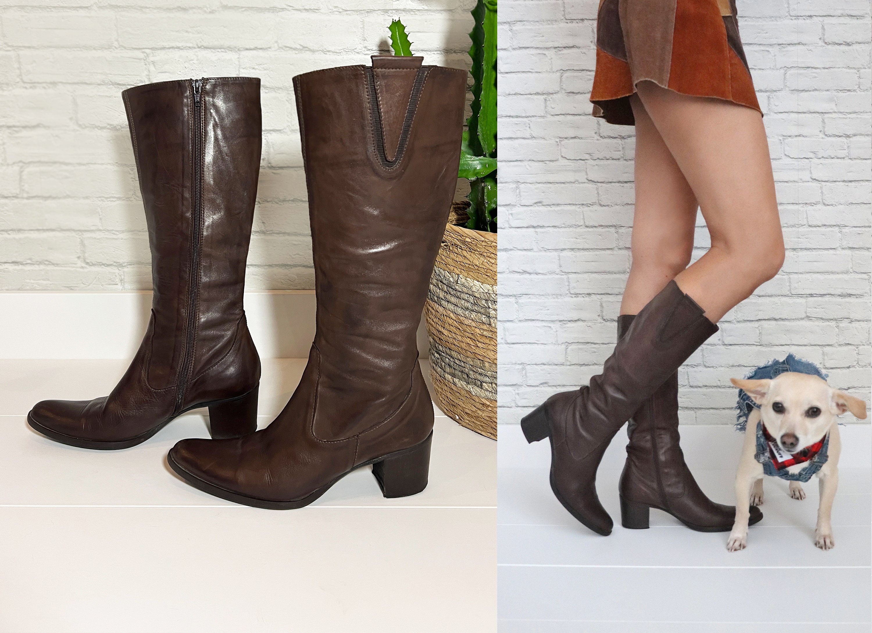 ITALY製/1970’s LEATHER BOOTS(ヴィンテージブーツ) ITALY製/1970's LEATHER BOOTS(ヴィンテージブーツ)