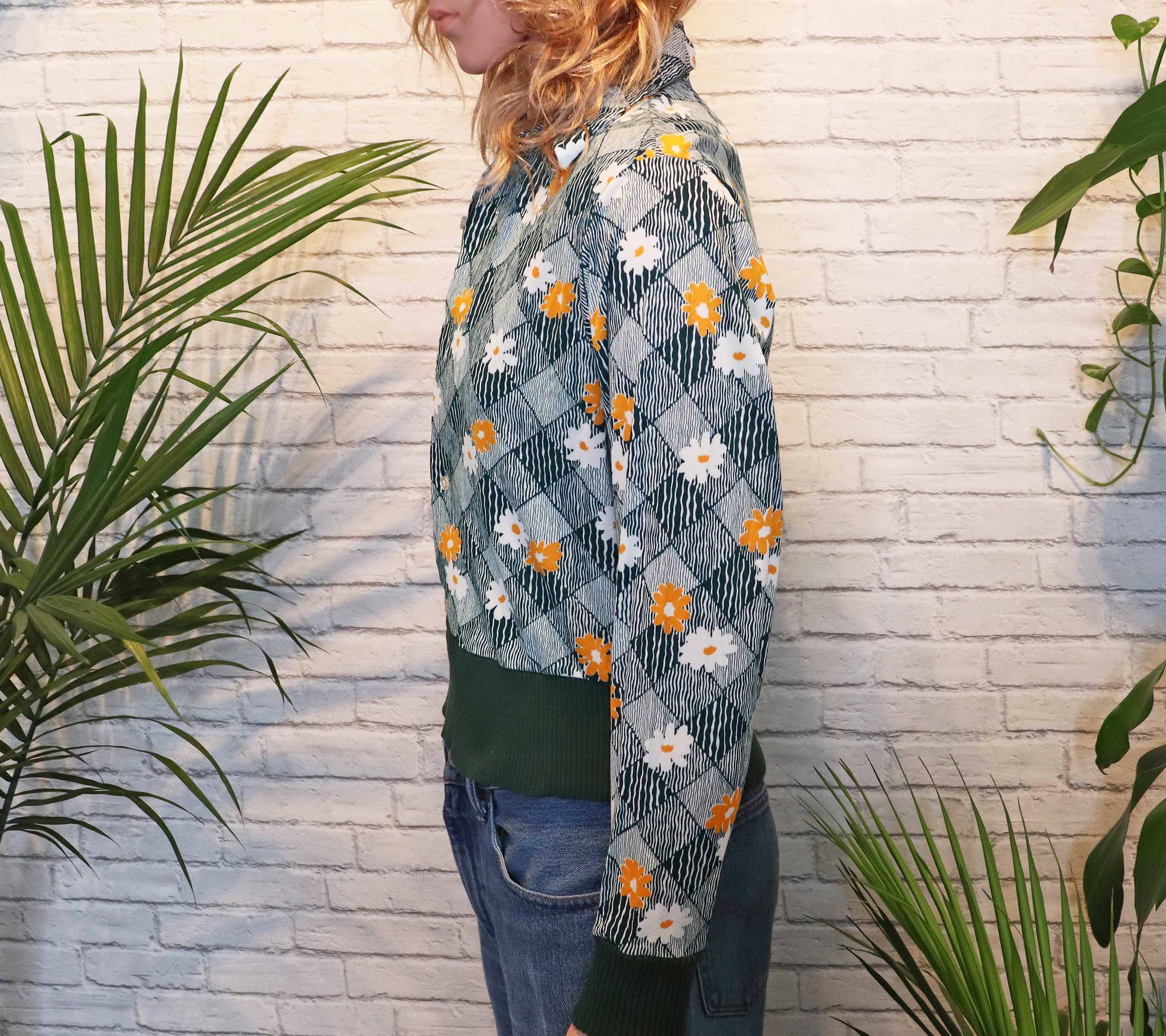 1960 年代ヒッピー ガウチョ シャツ // 希少なガウチョ オリジナル  