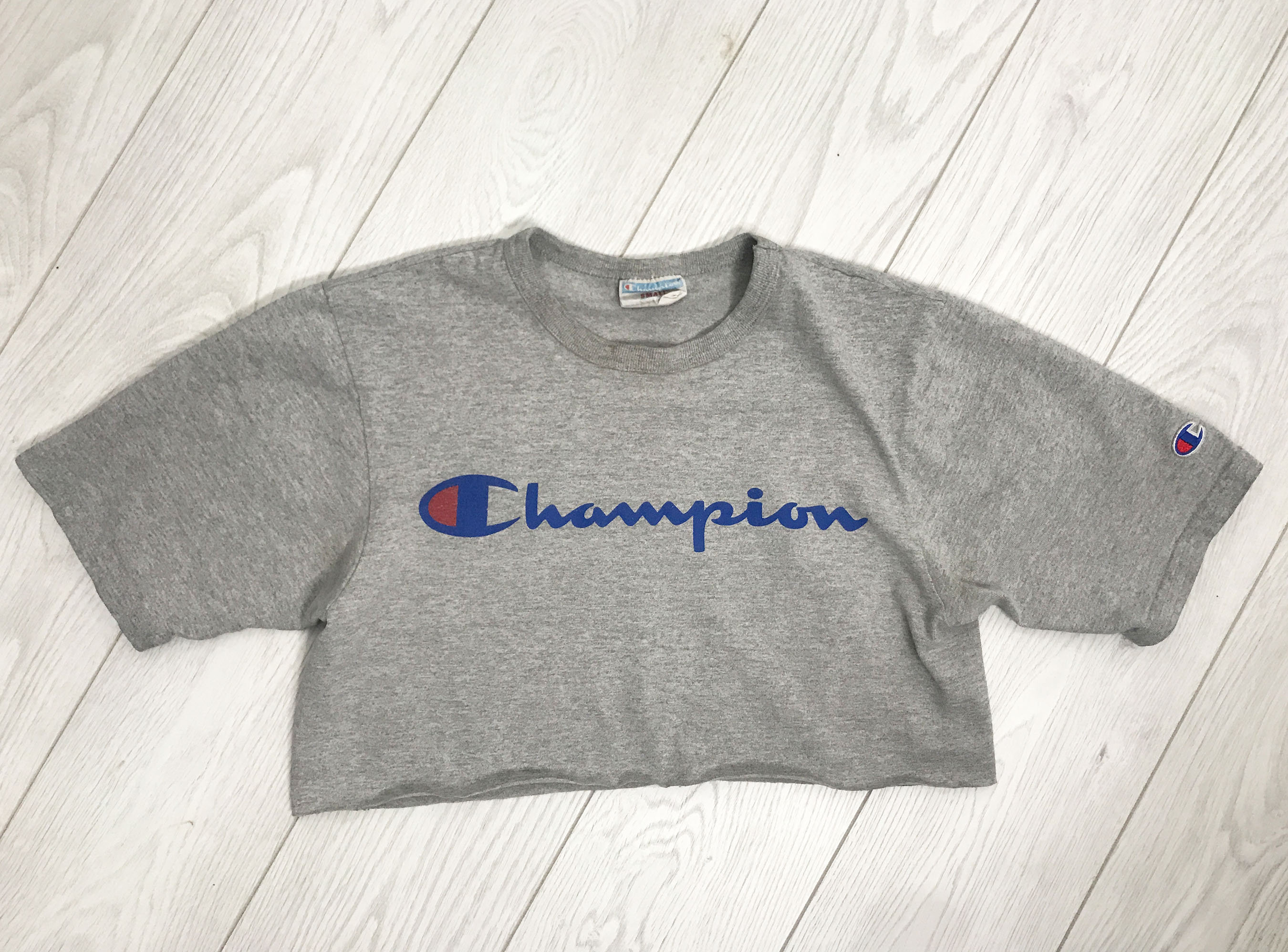 Vintage Champion Crop Top || Xs Small Cropped Tshirt Tee Vintage Champion Crop Top || Xs Small Cropped Tshirt Tee