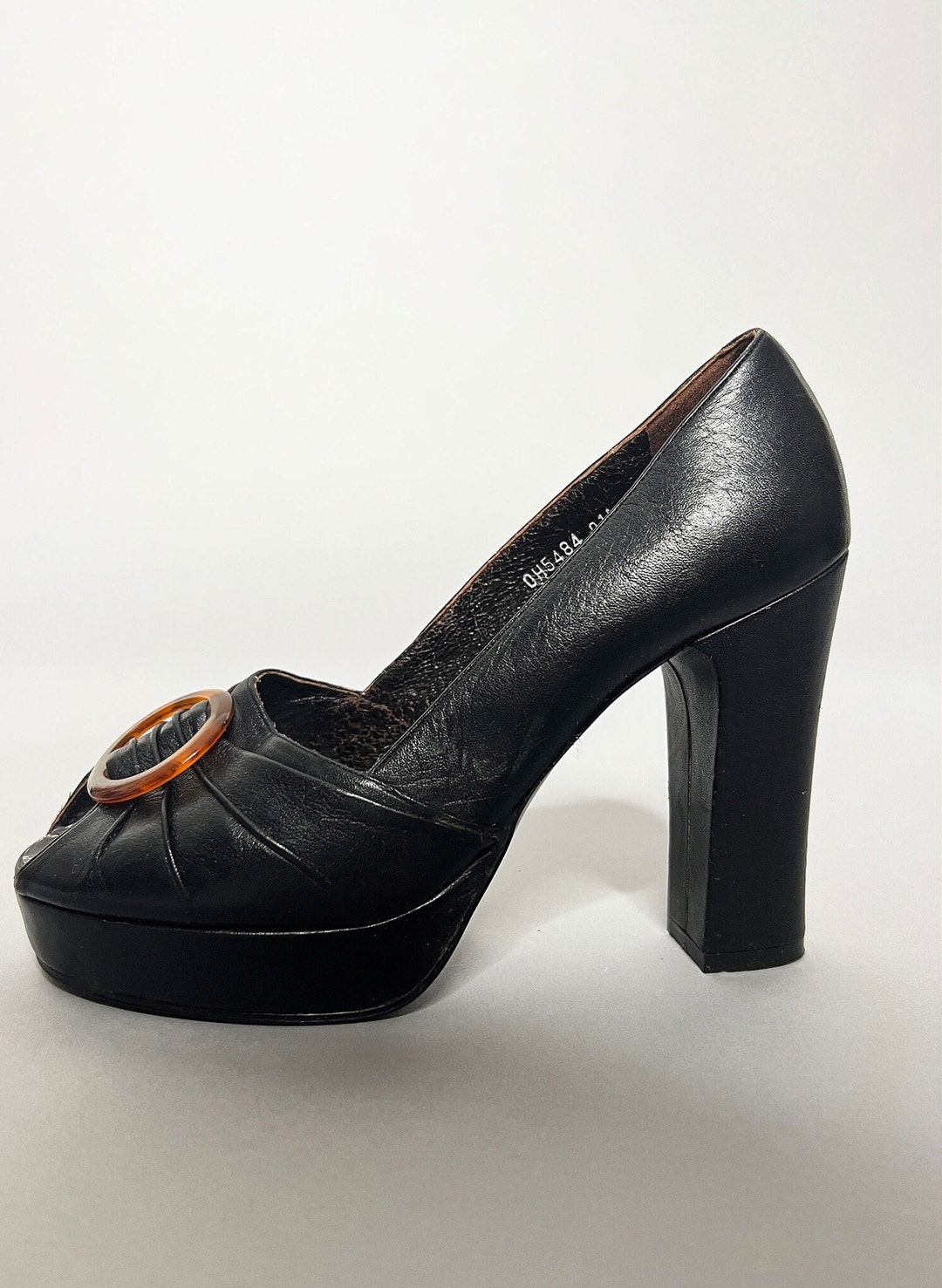 1992年製　GINZA DIANA ヒール パンプス 23cm Black 1992年製 GINZA DIANA ヒール パンプス 23cm Black - メルカリ