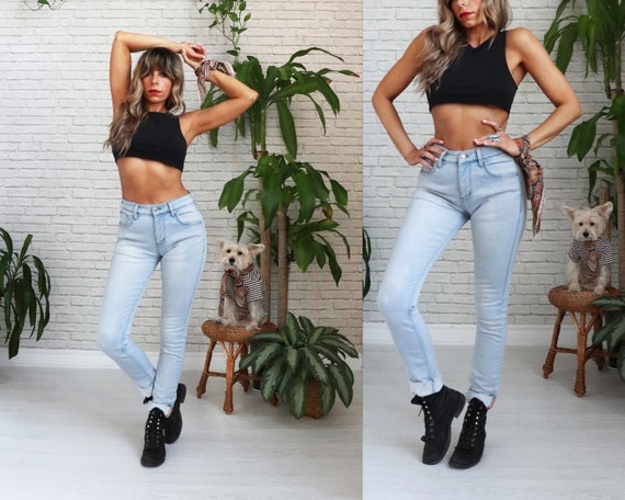 High Waist Summer Jeans // Size 27 28 