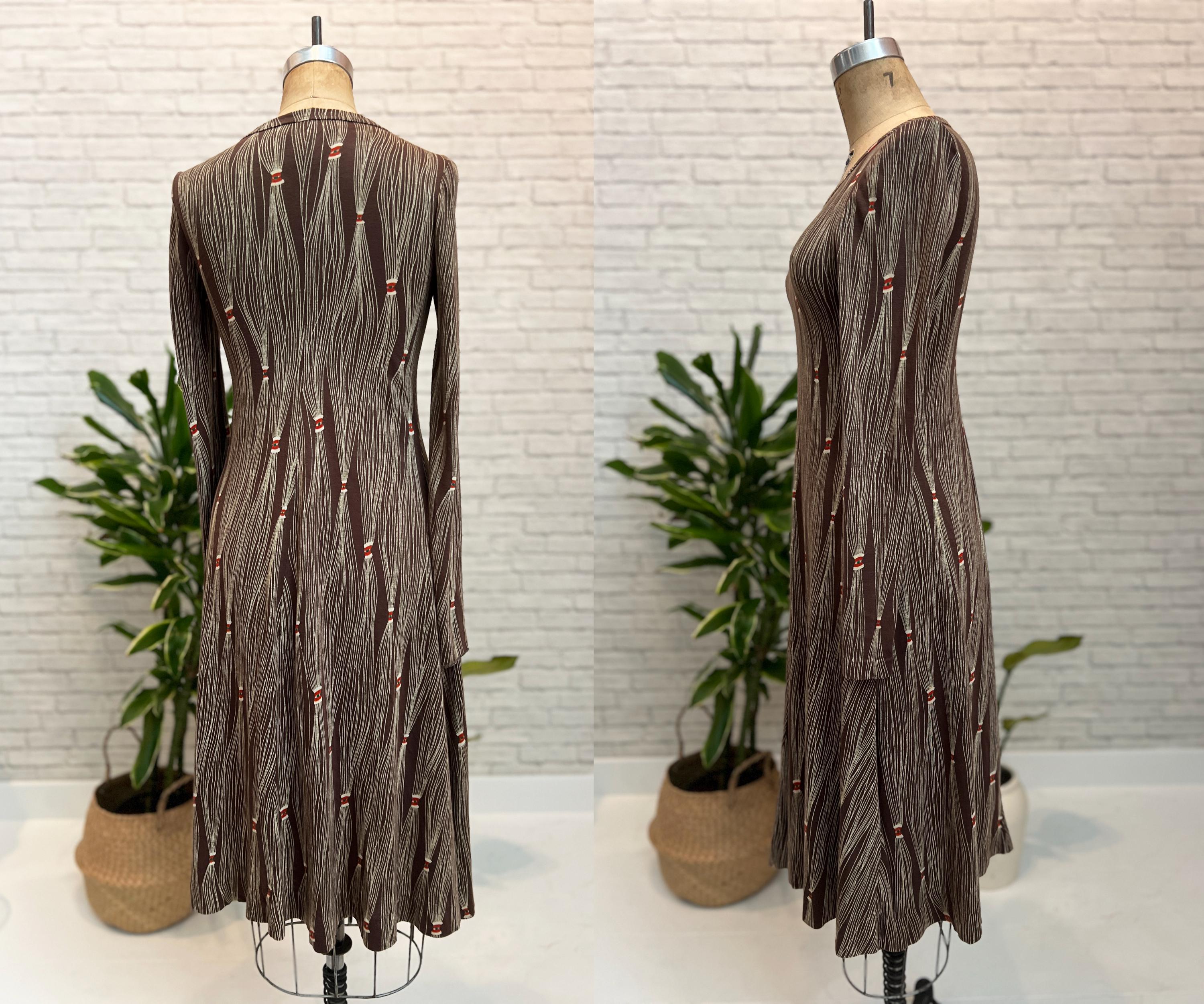 70年代 ダイアン・フォン・ファステンバーグ ドレス | XS～Sサイズ