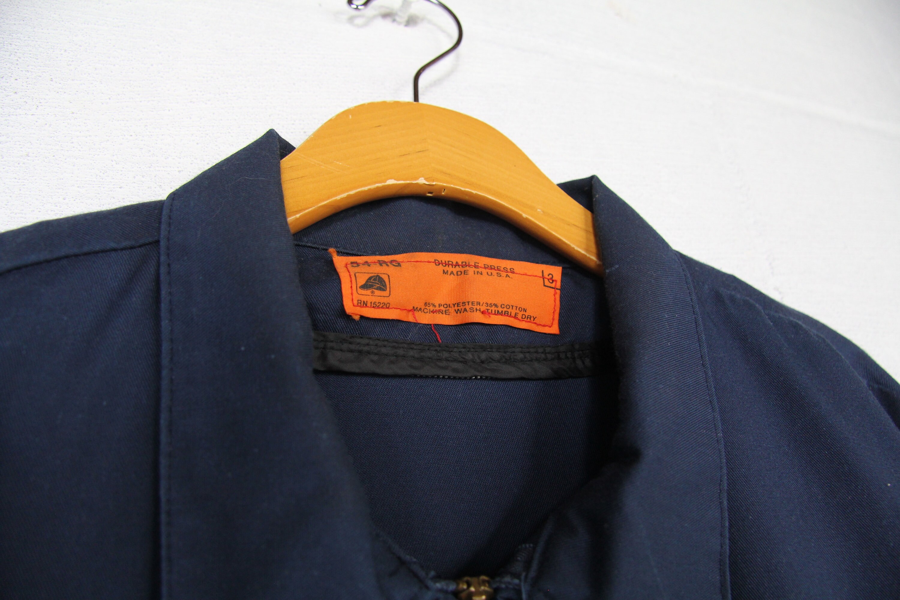 ORIGINAL Vintage Ford Work Coat Mechanic Jacket Size L Large