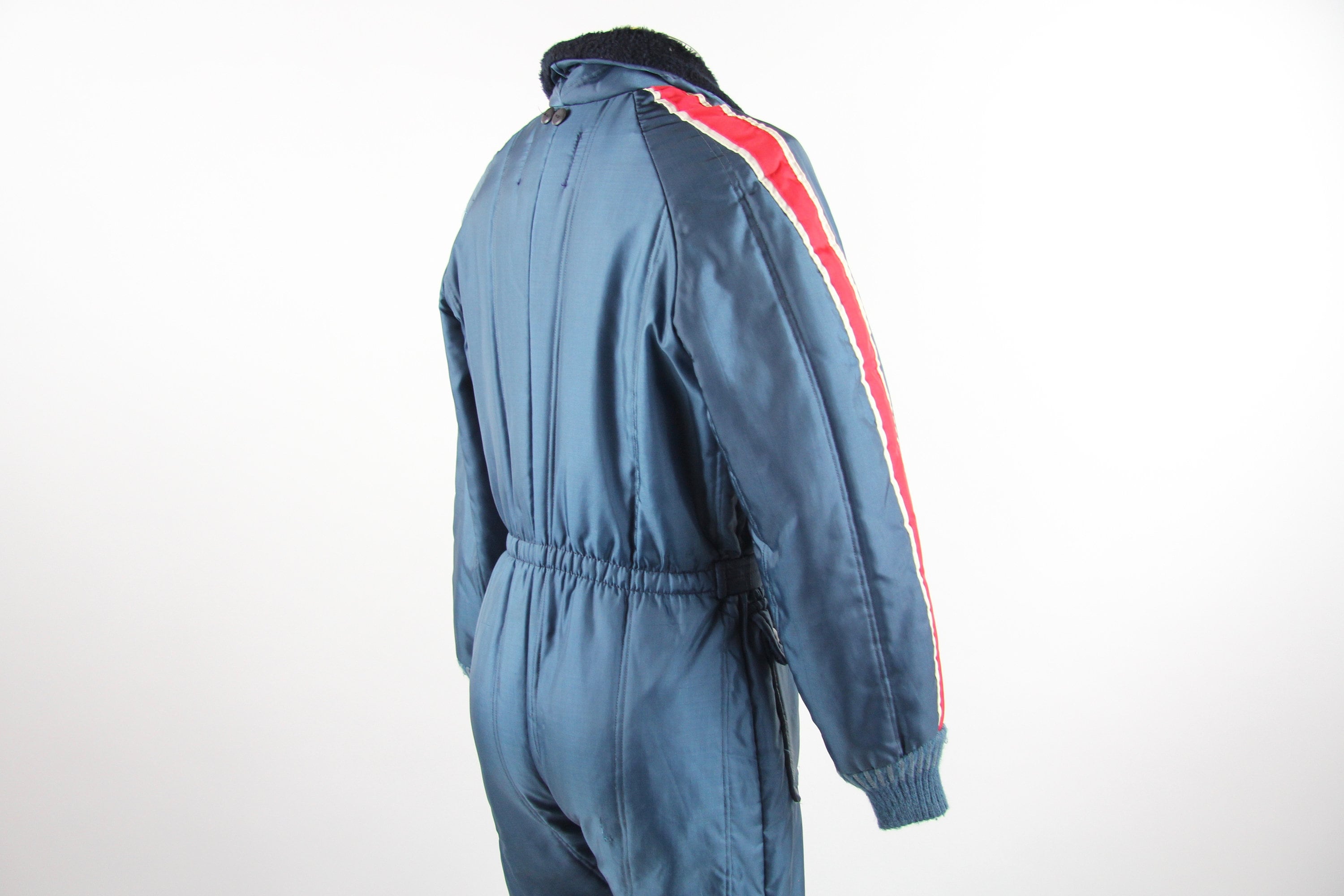 60's Men's Ski Coveralls by Penney's Work Suit Winter Snow Suit Vintage