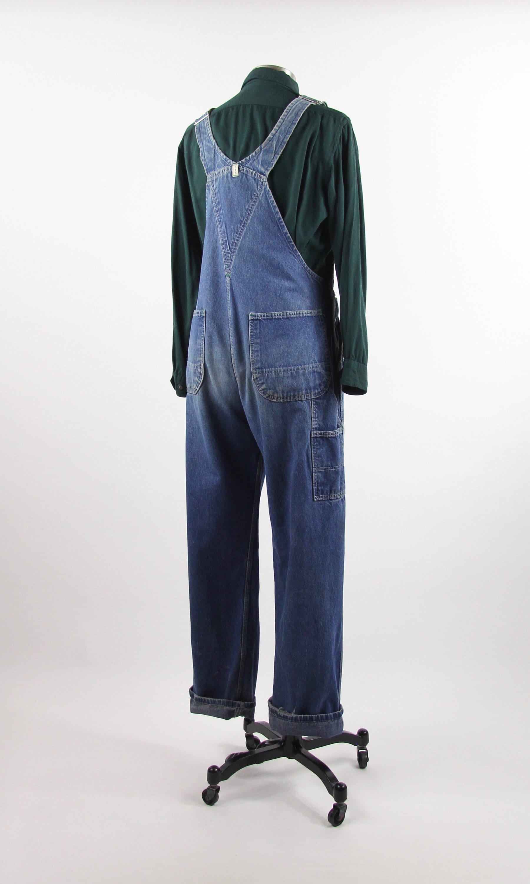 Key Imperial Overalls Denim Vintage Jean Overalls Vintage Sized Medium