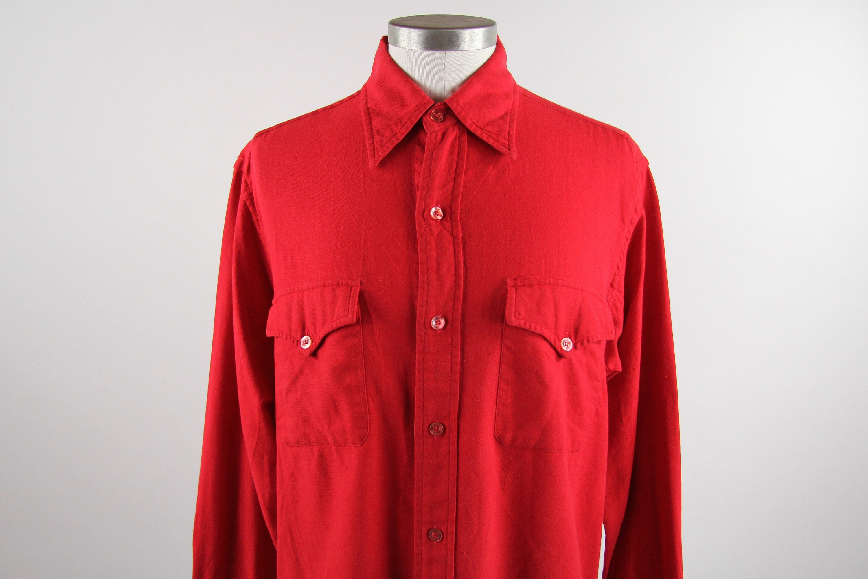 red button up red button up