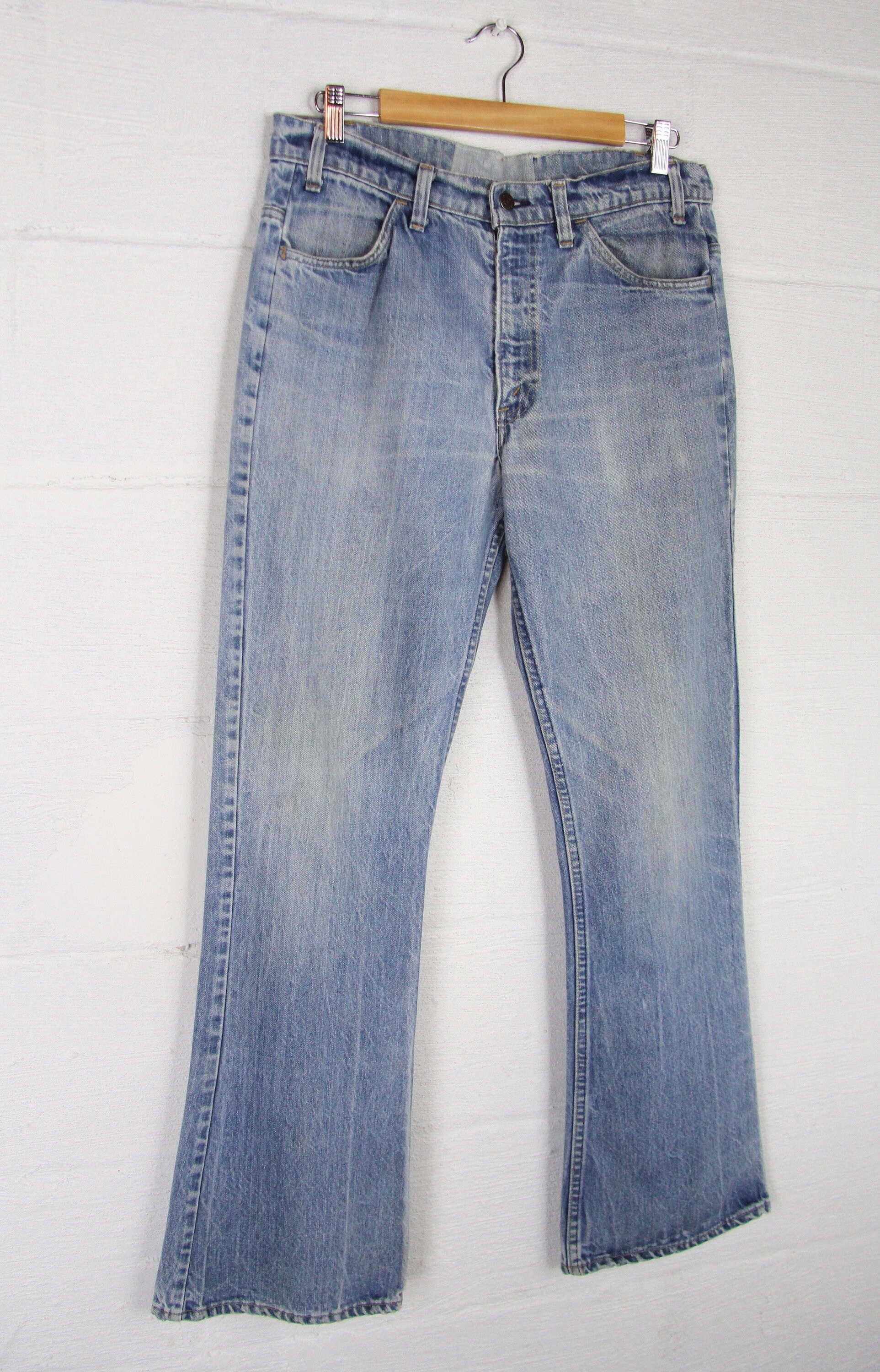 levi's 1974 bell bottom jeans