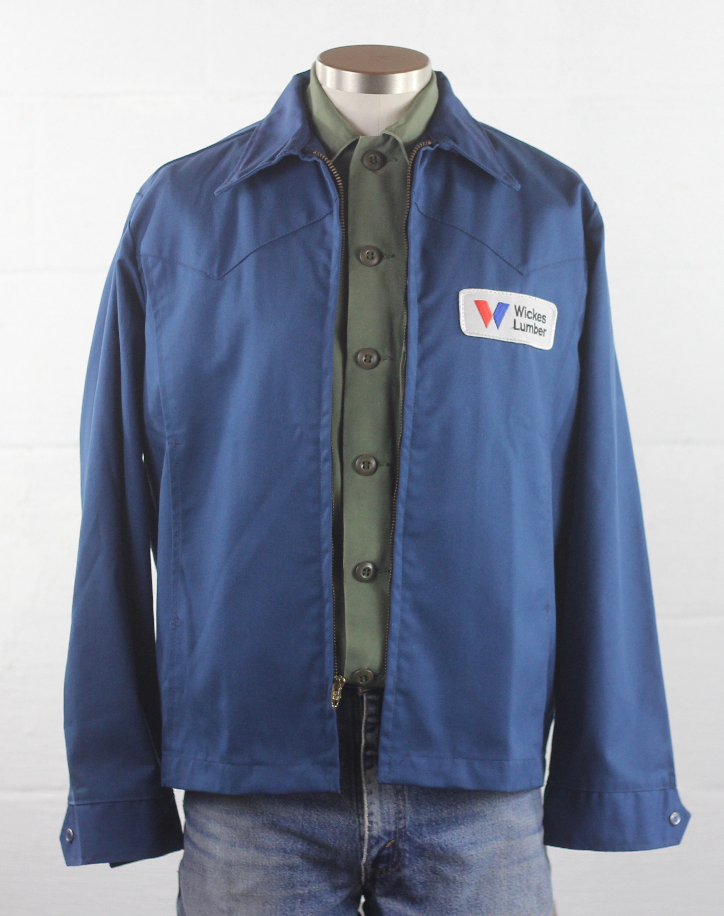 Men's Work Jacket Wickes Limber 50s Zip Up Work Jacket Made in the USA