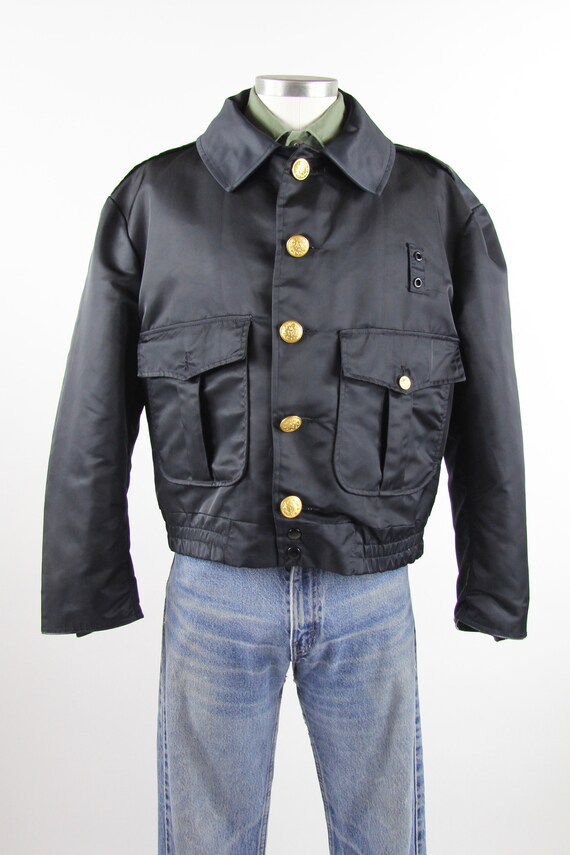 Navy Blue Bomber Jacket Mens