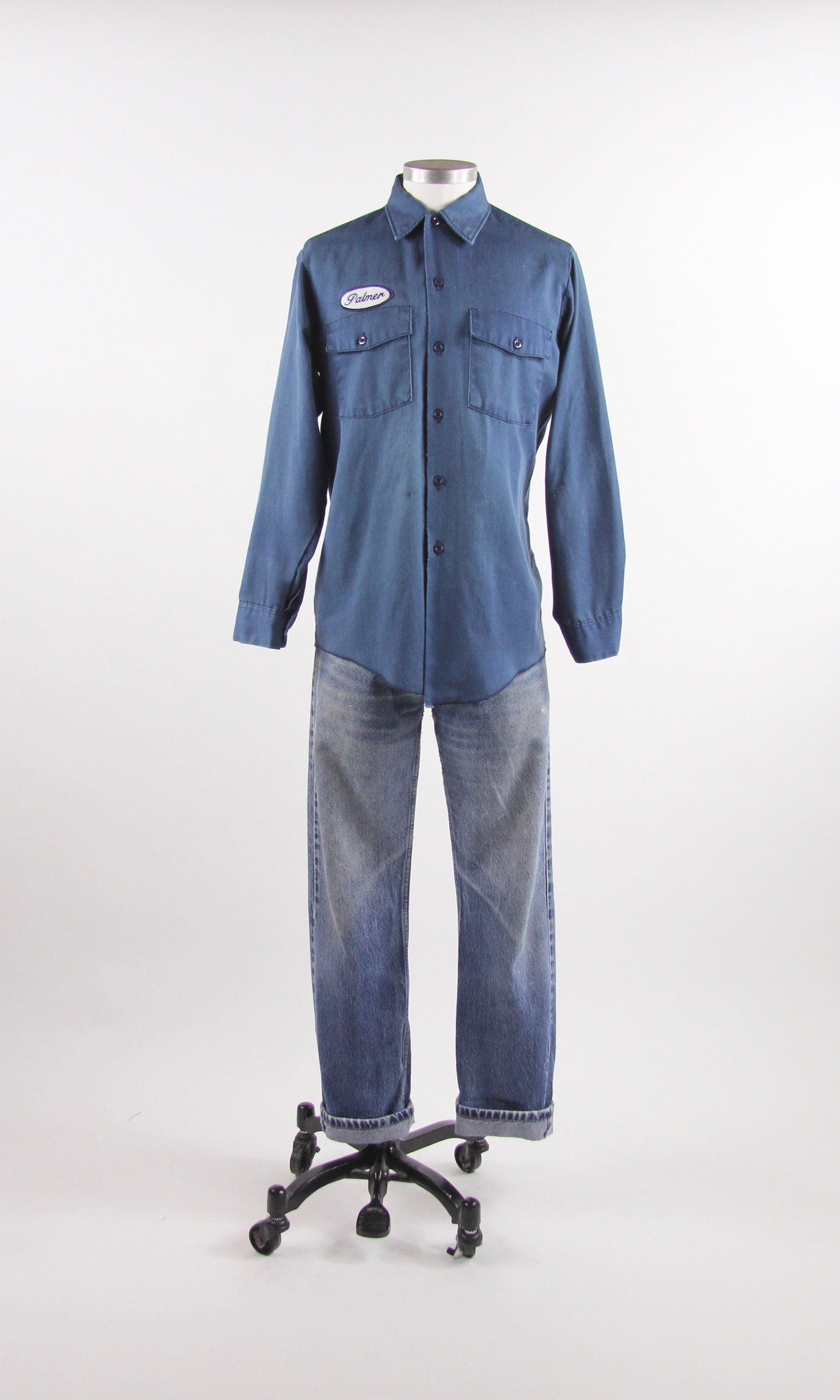 button down mechanic shirts