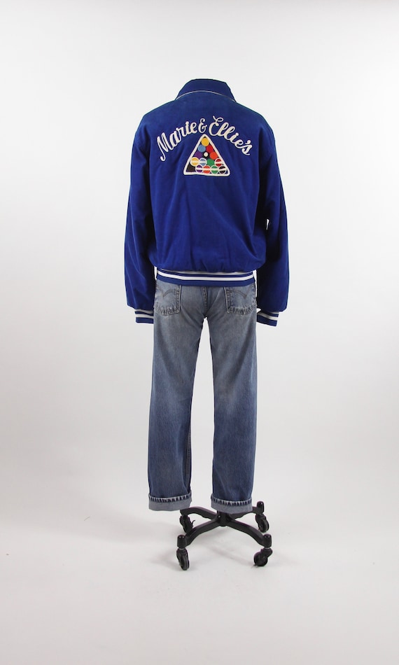 Chainstitch Pool Jacket Blue Corduroy Billiards Co