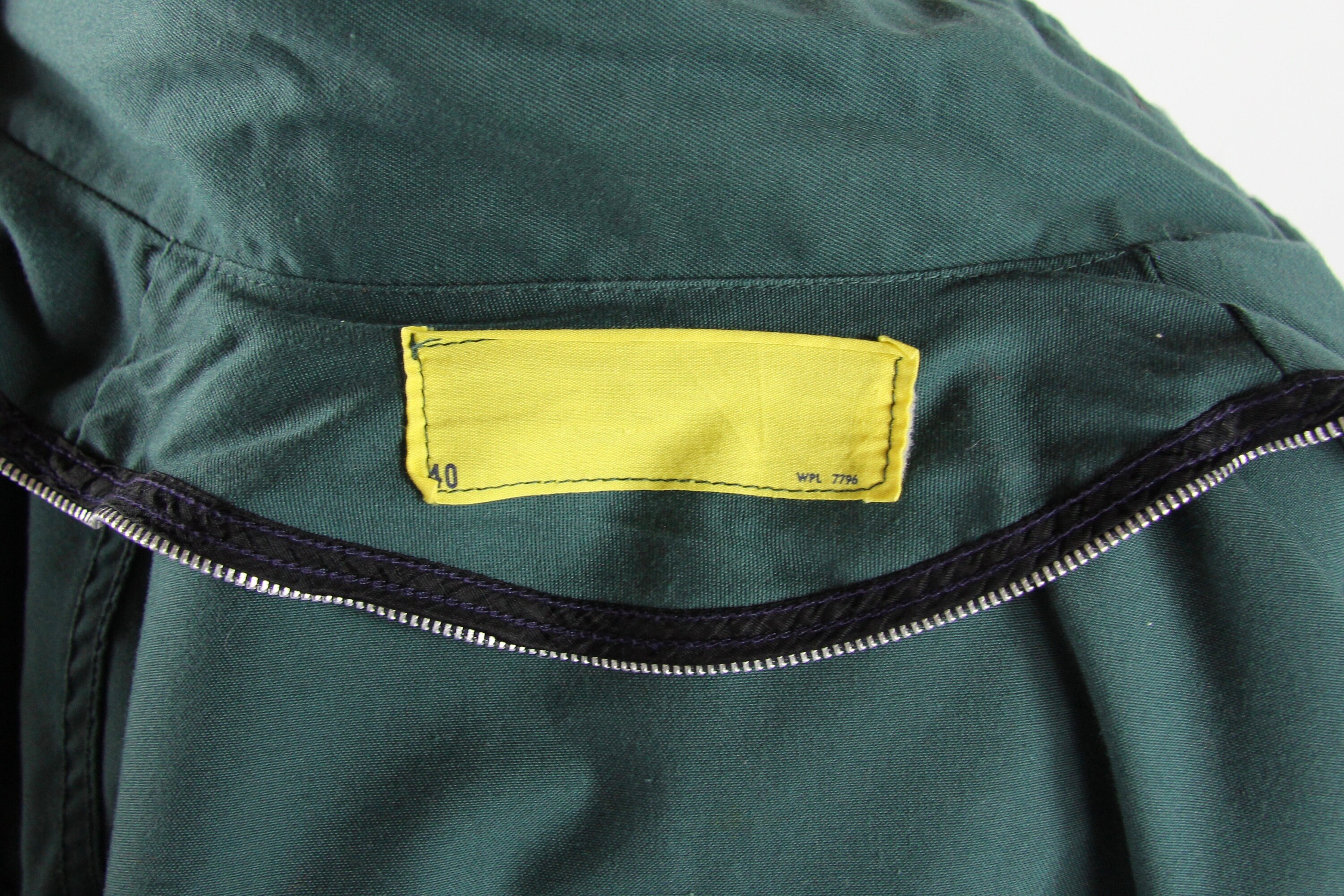 Green Mechanic Work Jacket Men's Garage Uniform Zip Up Light Jacket ...
