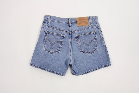 Levi's Jean Shorts High Waisted Hemmed 