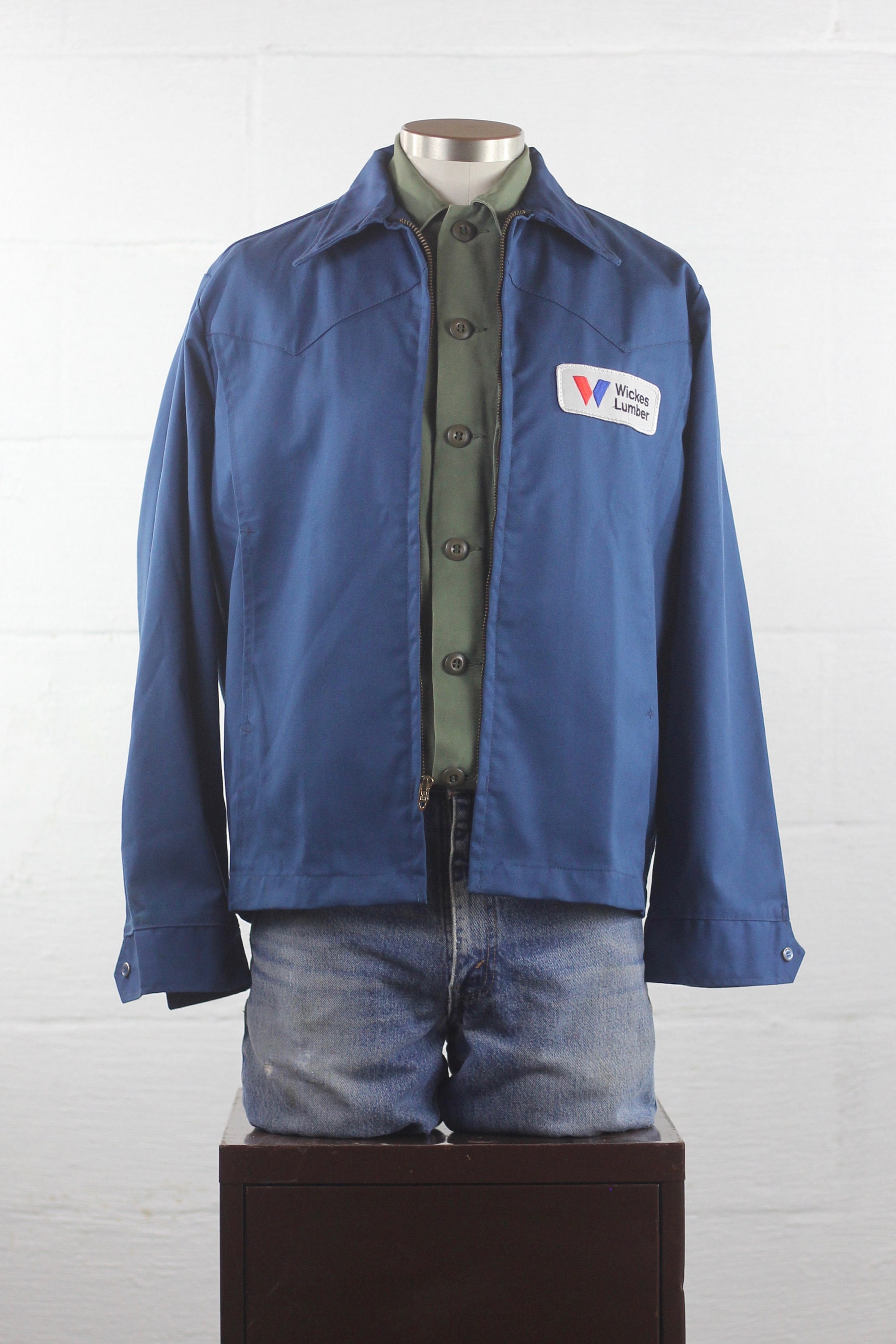 Men's Work Jacket Wickes Limber 50s Zip Up Work Jacket Made in the USA