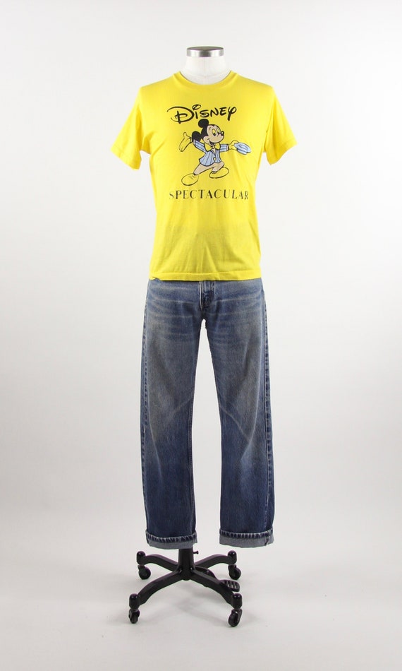 yellow mickey mouse shirt