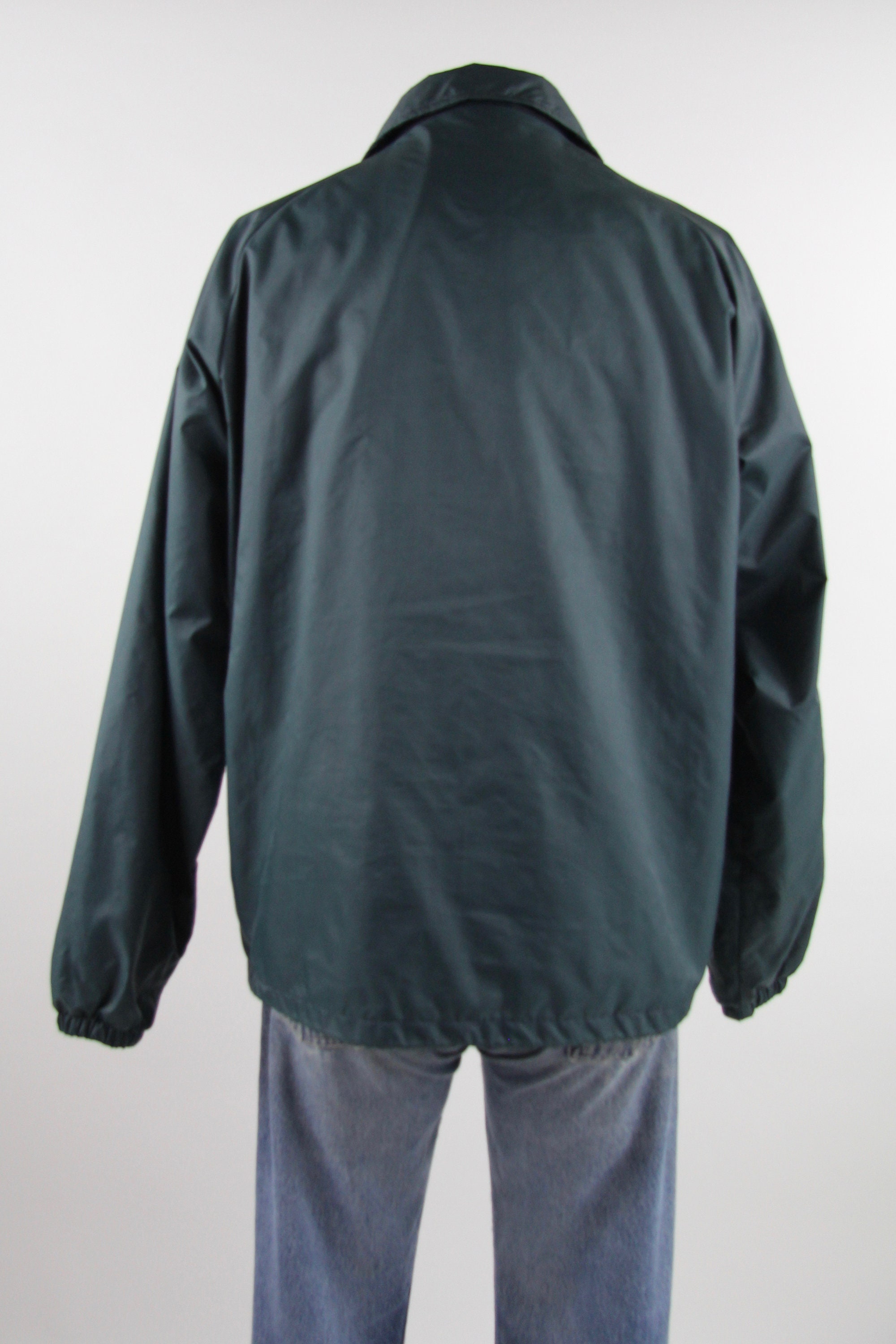 70's Track Jacket Men's Coaches Jacket Windbreaker Vintage Size Medium