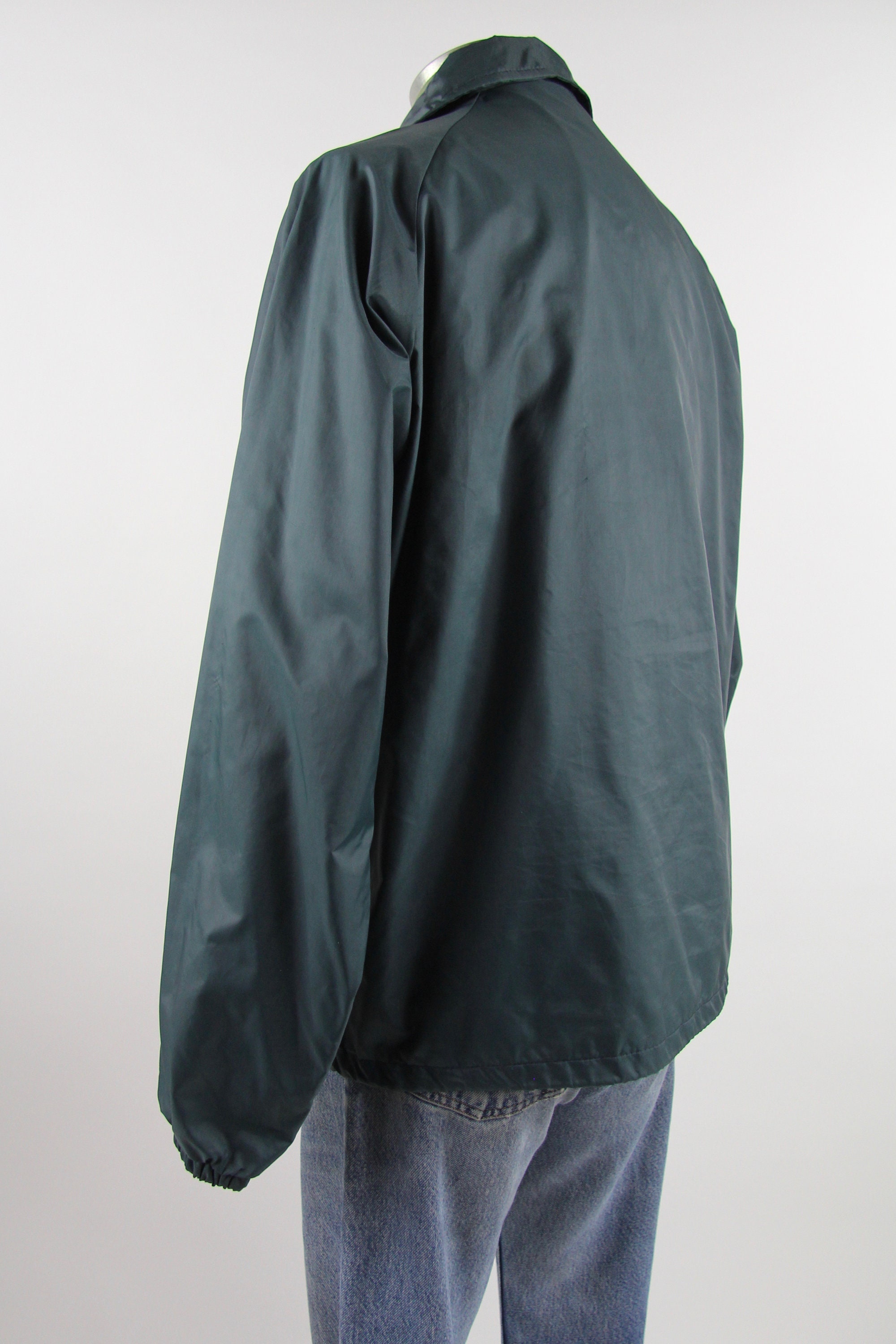 70's Track Jacket Men's Coaches Jacket Windbreaker Vintage Size Medium