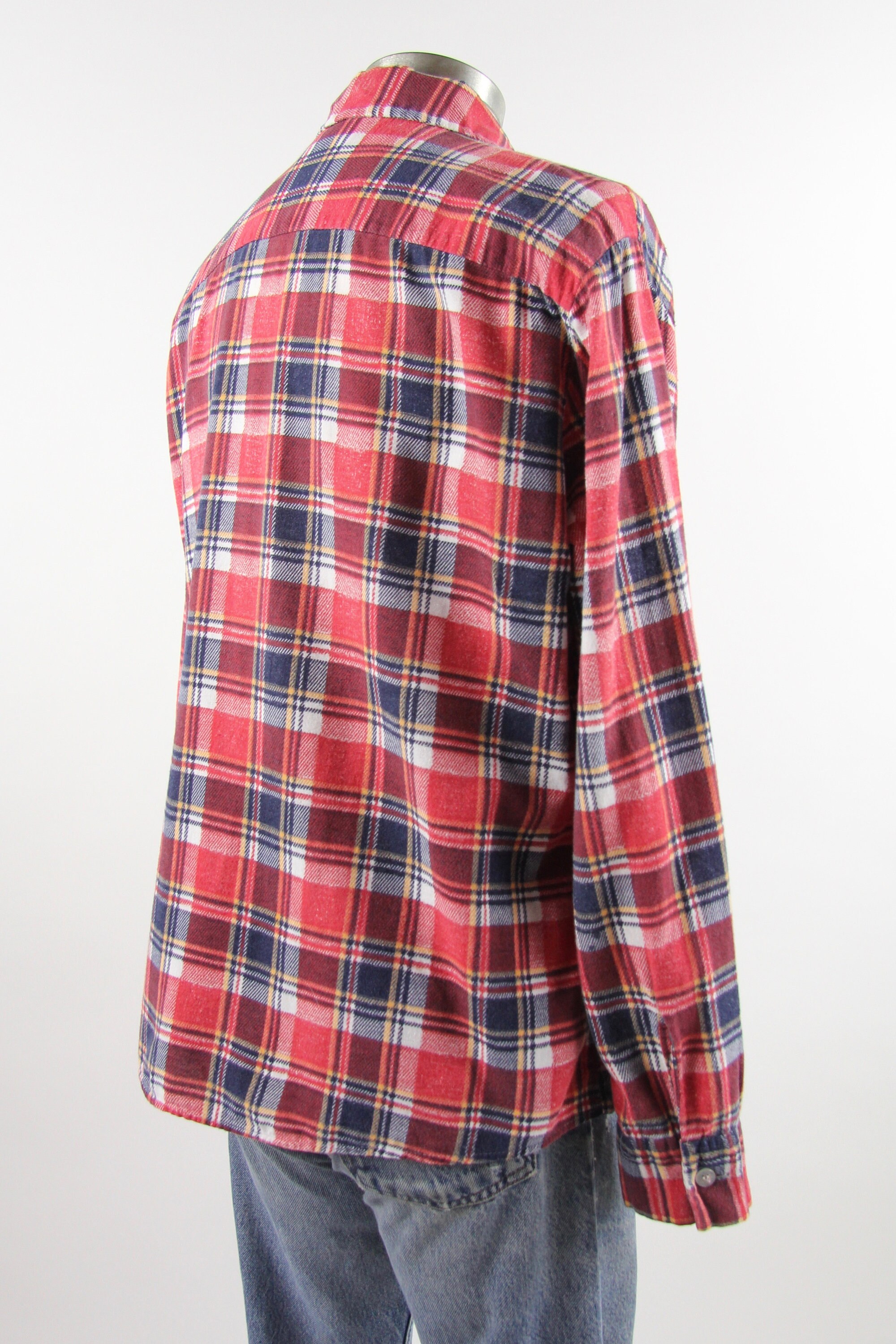 red plaid flannel mens