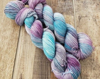 Cold Snap- Hand-Dyed Fingering Weight Yarn