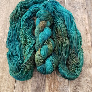 Enchanted Tide Hand-Dyed Yarn, Multiple Bases Available image 3