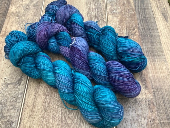 Etsy hand dyed sale yarn