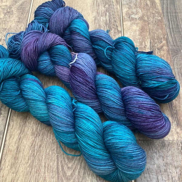 Tempest- Hand-Dyed Yarn, Multiple Bases Available