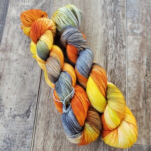 Harvest Time- Hand-dyed yarn, sock, dk, and worsted weights available