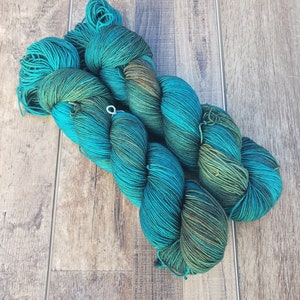 Enchanted Tide Hand-Dyed Yarn, Multiple Bases Available image 1