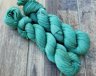 Mint Chip-Hand-Dyed Yarn, Multiple Bases Available