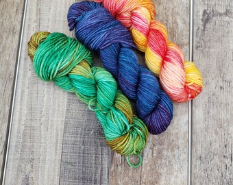 Mini-Skein- You choose the color!  Hand-dyed!