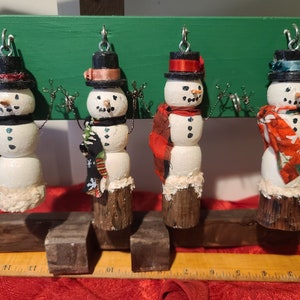 Hand turned ornaments