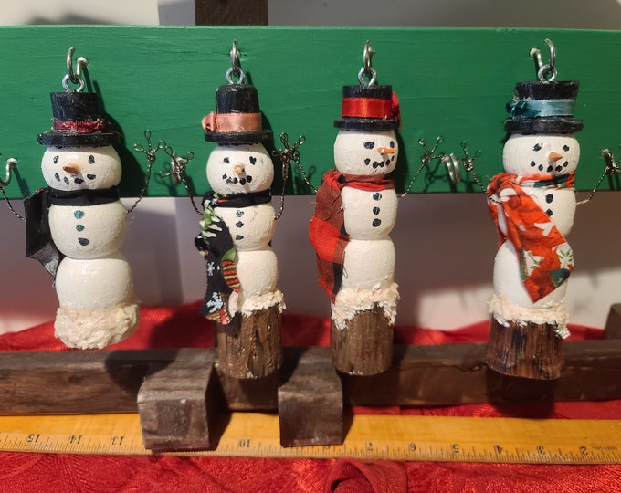 Hand turned ornaments