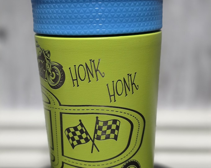 Kids Laser Engraved Tumbler Green