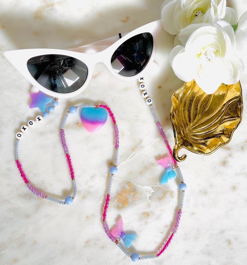 Cotton Candy MaskGlasses Holder