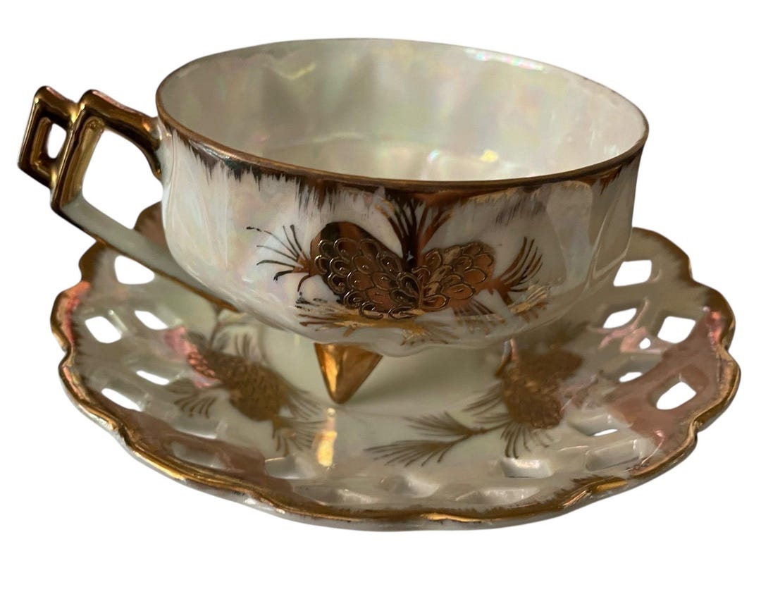 Vintage Nasco Del Coronado Tea Cup and Saucer Set From Japan - Etsy