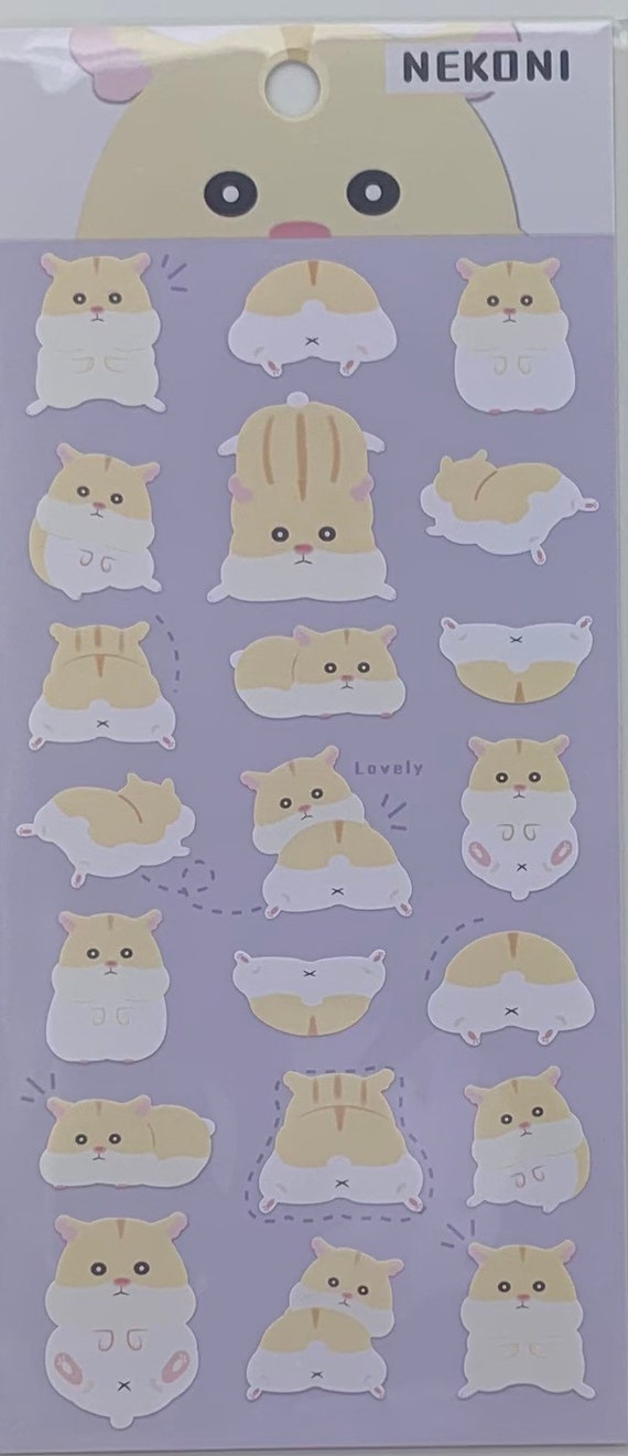 Hamster Sticker Set Hamster Sticker Set