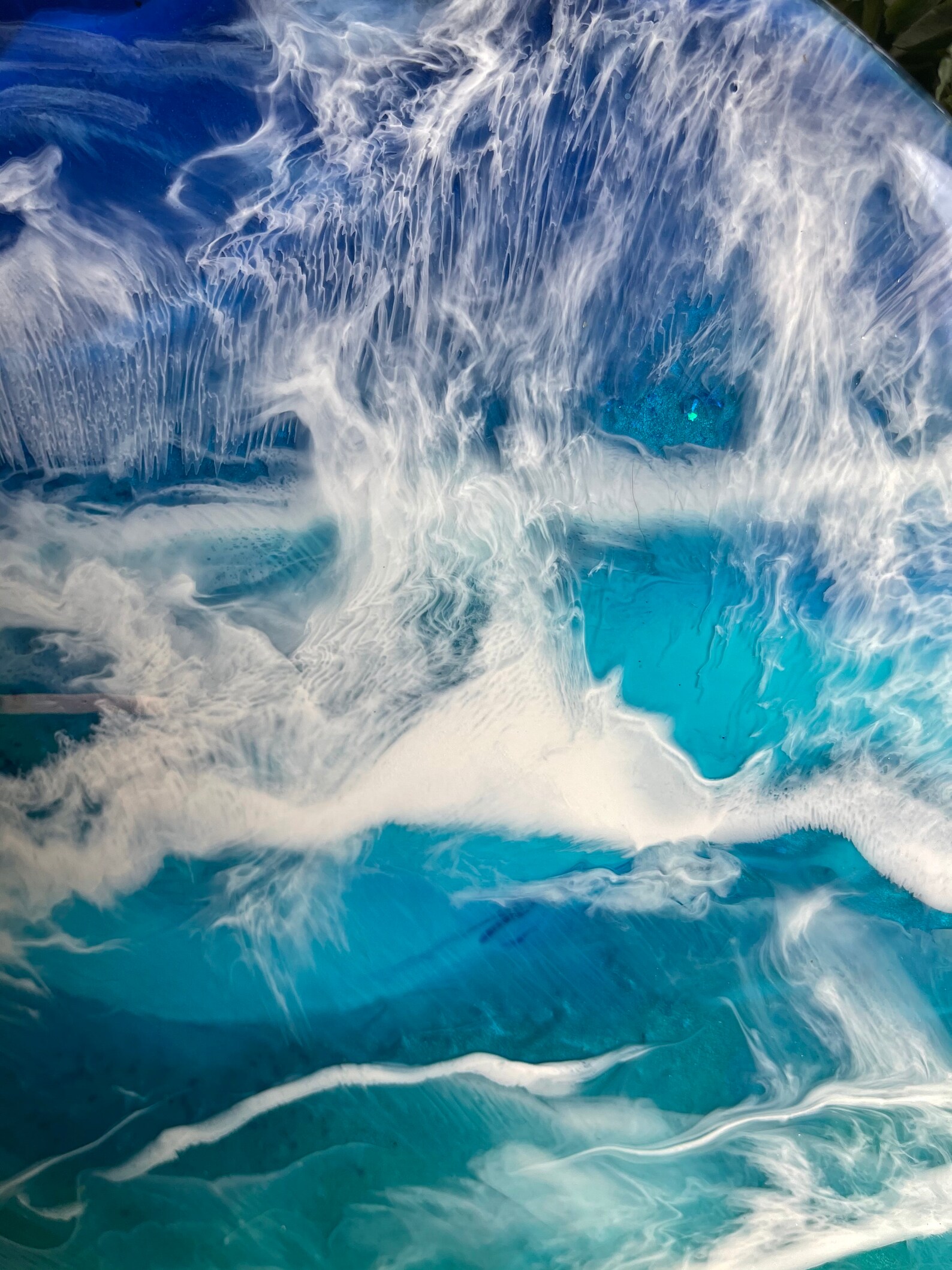 Faule Susan Harz Kunst einzigartig ein von einer Art | Etsy