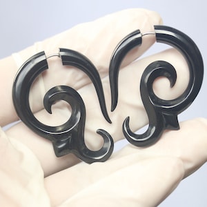 Spiral Ohrringe aus hypoallergenem Chirurgenstahl