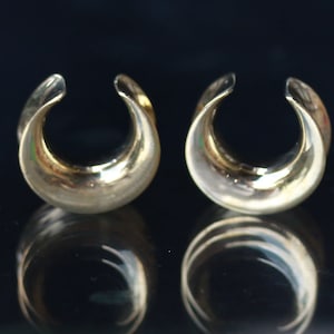19 mm /3/4" ear saddle or  ear spreader ear gauges.  price per pair