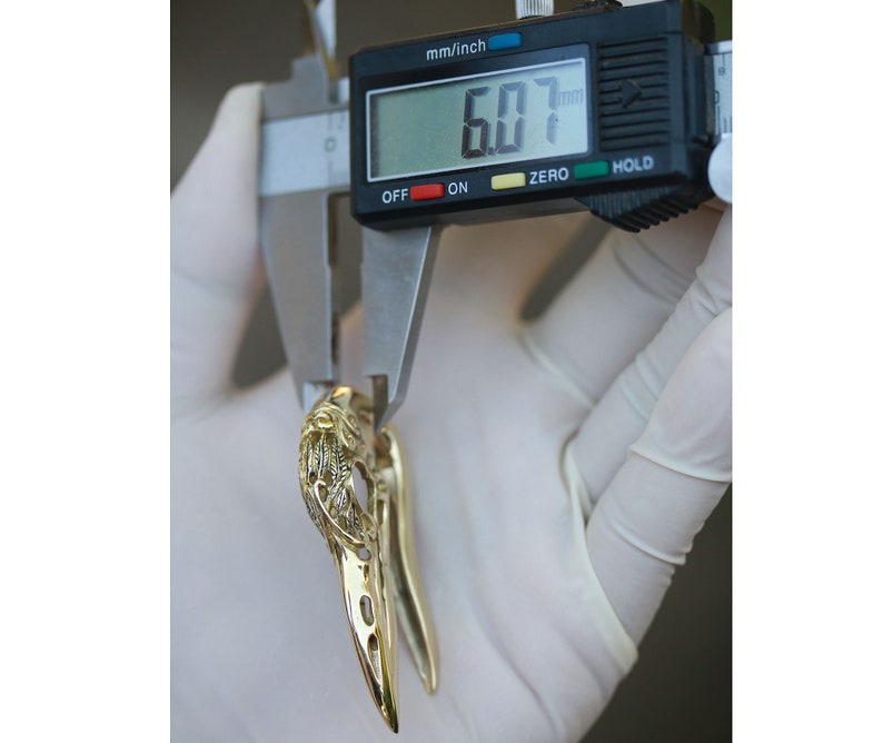should have at least 6mm 3ga to wear these NEW Raven skull brass or silver plated brass ear weights please check the weight and detail