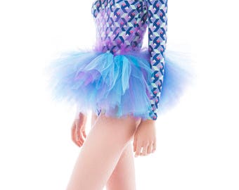 Sage Tutu - Blue and Purple Tutu - Available in Infant, Toddlers, Girls, Teenager, Adult and Plus Sizes