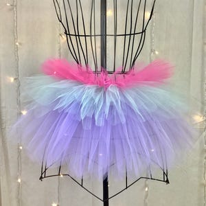 Rosie Tutu Pastel Fairy Tutu Layered Tutu Rave Tutu Available in Infant, Toddlers, Girls, Teenager, Adult and Plus Sizes image 1